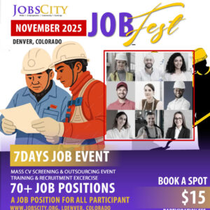 JobFest Colorado: $250-$2,500 Monthly, Classic Remote Job Recruitment Event